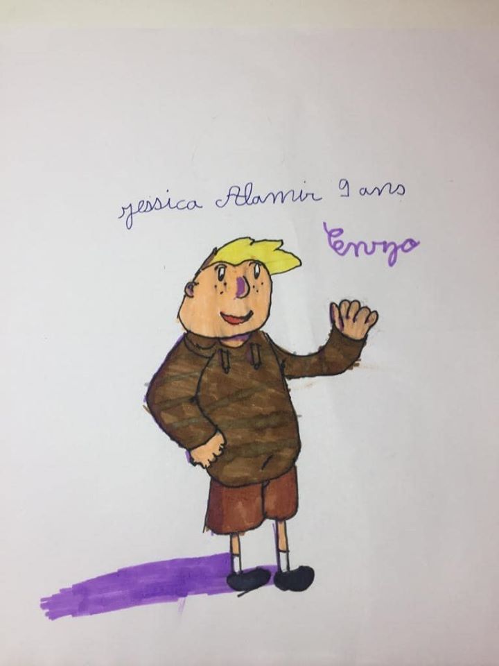 Apprendre A Dessiner Enzo Un Petit Garcon Qui Veut Allumer La Lune Ville De Clamart